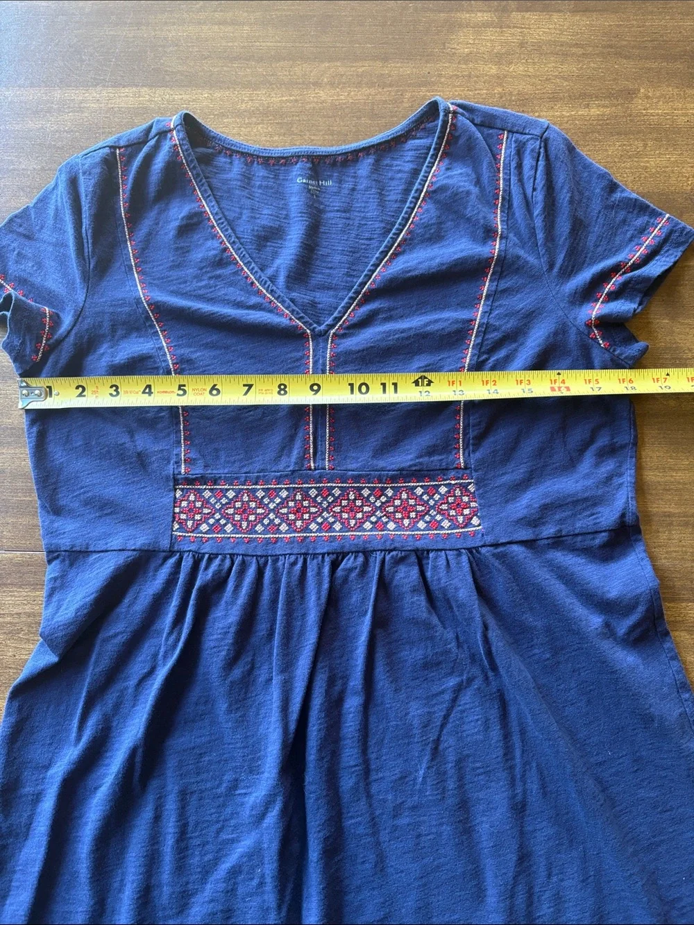Garnet Hill 100% Organic Cotton Dress, Size Small